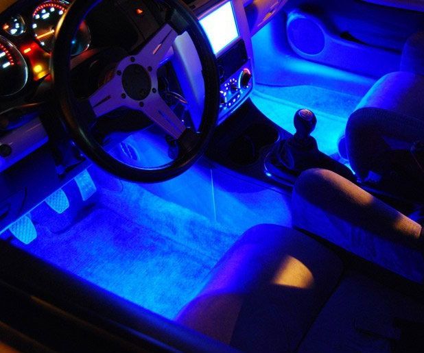 Enjoy a Comfortable Ride With Colorful LED Lighting Accessories
